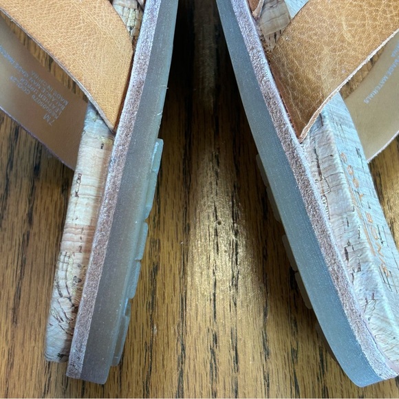 Kork-Ease Tan Leather Cork Sandals Size 7 - Picture 8 of 9
